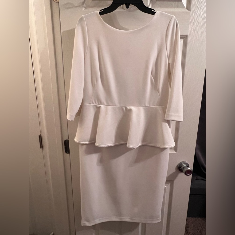 Calvin Klein White Dress